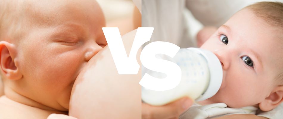 Lactancia materna versus Alimentación de fórmula